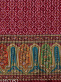 Newest chiffon embroidered lehenga-choli set in print crush with support up to 42 waist, semi-stitched. Indian handmade." (108 characters)