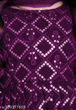 Georgette embroidered kurta, Sarara, and Dupatta set for girls aged 3-8 years, three-quarter sleeves, stylish Indian partywear