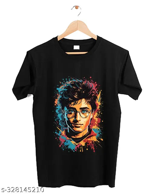Harry Potter sassy short sleeve cotton blend t-shirt, printed design on front, size S (36in x 25in), made in India