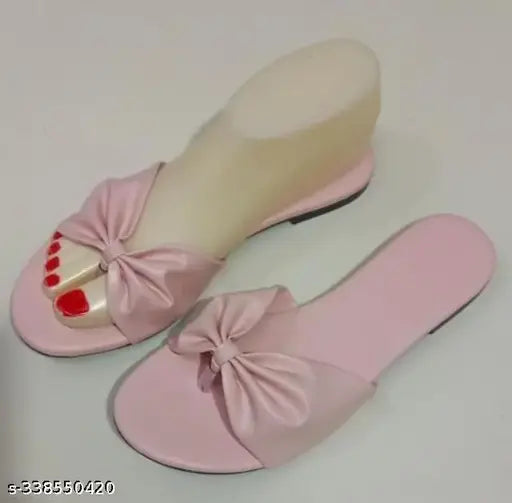 Synthetic PVC Stepindia women's slip-on casual fancy flats, Indian handcrafted slippers in various sizes