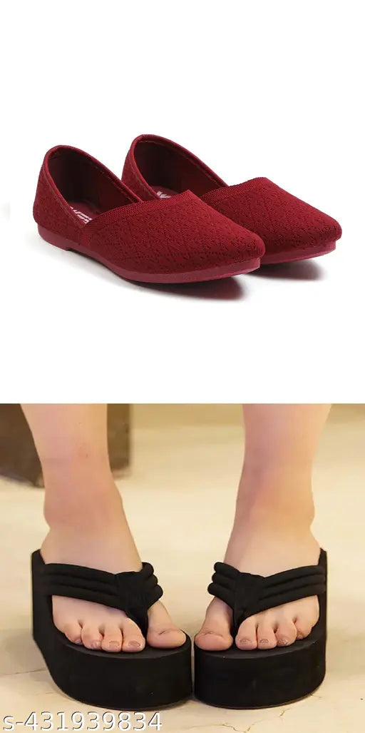 A pair of red suede ankle boots