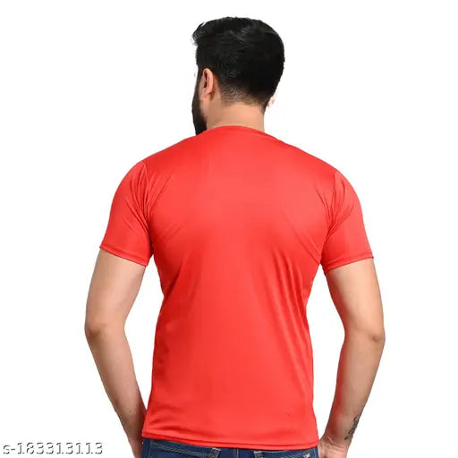 Tshirts for Men (Pack of 2 ) Reda and Black