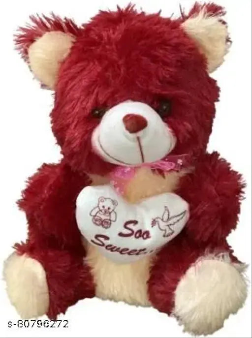 Multicolor soft-cushioned special bonda teddy bear toy, 35cm, ideal for gifts, made in India
