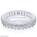 Clear crystal turtle showpiece for career and good luck, symbolizing longevity and stability, Indian-made quality glass decor