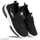 Boys casual sport shoes, black, no laces