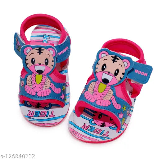 Whistle Hooh CHUCHU shoes, Boomercubs design with tiger sandals featuring a whistle