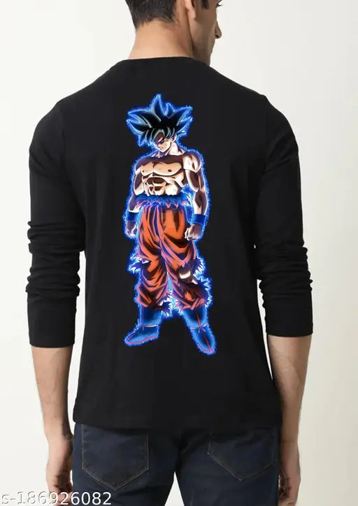 Dragon Ball Goku Black full sleeve cotton t-shirt, long sleeves with printed design, size S-XXL, on hanger