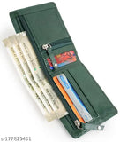 Faux leather casual wallet, ample storage, ideal gift for men