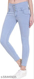 Stylish lightweight stretchable denim jeans, skinny fit for men, solid pattern, India origin