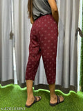 Women's night dress suit, floral print