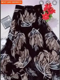 Women's floral printed skirt, knee length