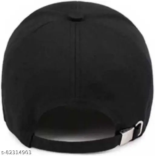 White embroidered cotton Royal Enfield baseball cap, stylish accessory from India