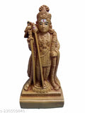 Poly resin Murugan statue for pooja room, office, gifting, home decor - 15cm tall