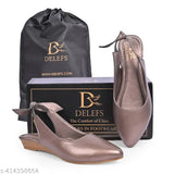 Leather women's ballerinas in various colors, handcrafted Indian design for party wear