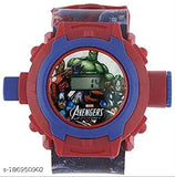 Avengers projector with 10 superhero images, battery operated, children's toy