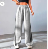 Striped black cotton jogger, solid pattern, men's athletic wear from India