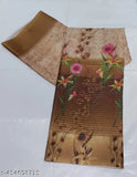 The image displays a decorative wall hanging featuring a detailed floral design. The background color is brown, and the flowers are depicted in multiple shades of pink and yellow