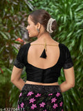 Daimond work with multicolor georgette saree, party wear