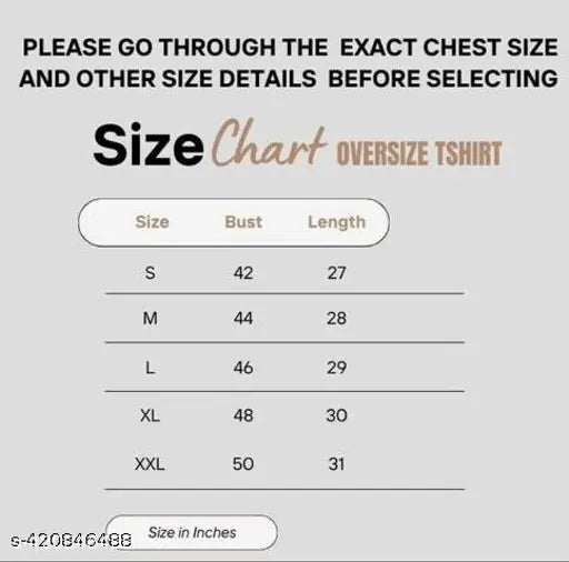 Large size women's oversized t-shirt