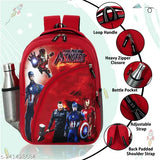 Unisex cartoon nylon school bag for kids ages 3-7, ideal for school and adventures