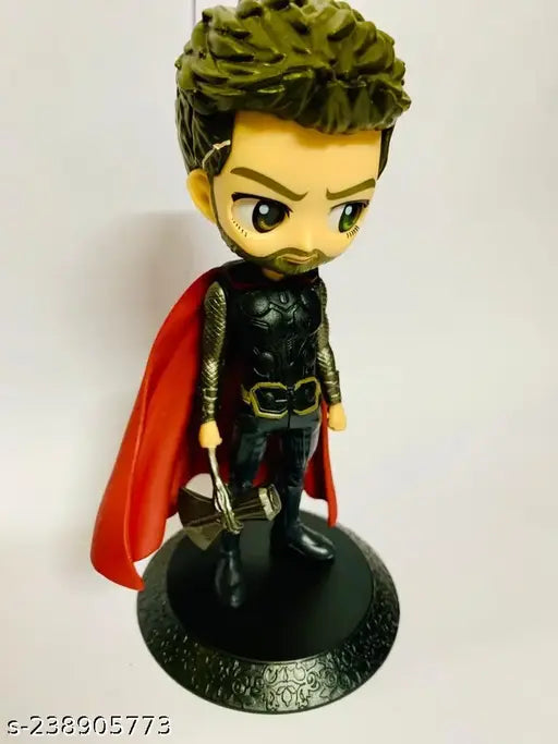 Marvel Avengers Thor action figure, lightweight, durable, collectible toy for home decor or study table. Size: 15cm (India origin)