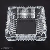 Glass Vastu Tortoise Showpiece, provides stability & balances environment, clear lead crystal, 7x14x2 cm