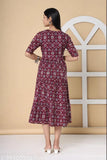 Suraja fashion Women Floral Print Anarkali Kurta