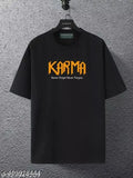 Oversize men's cotton half-sleeve gym t-shirt, thin and super soft fabric - printed design, M/L/XL sizes available
