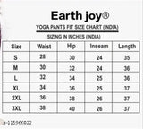 Earth Joy Lycra jeggings, solid or striped, high rise and skinc friendly, for women's gym workouts or yoga. Size options: 28-40, India origin