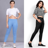 Trendy Pocket Jeggings(Pack of-2)