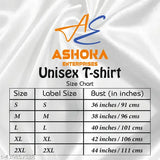 White polyester Veer Teja ji T-shirt, 130gsm, half sleeves, printed design, made in India