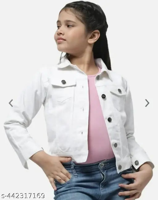 White kid jacket