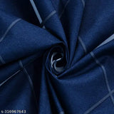 Gold-checked luxury cotton bedsheet (60x90in) & pillow cover, breathable and skin-friendly for summer use