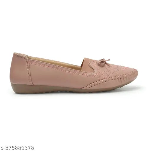 Embellished synthetic leather slip-on ballerinas by VLANCO - elegant and comfortable fashion bellies for women