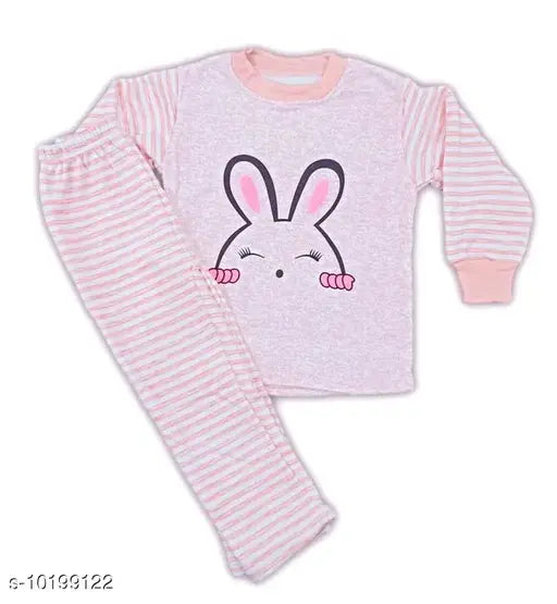 Cotton linen self-design net Advikavya boys and girls set, long sleeves for infants (6-9 months), Indian fashion
