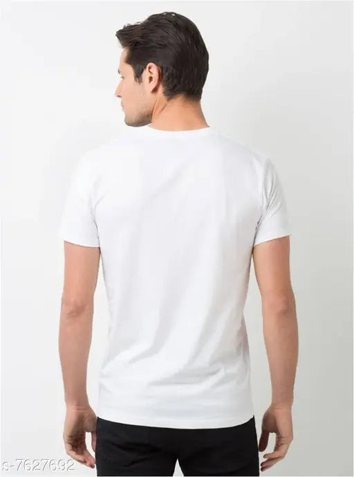 White round neck cotton t-shirt with printed joker, Batman, devil smile, and skull designs. Colorful, short sleeved, ladies or men's t-shirt from Hamsa Print World." (108 characters)