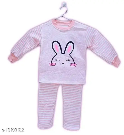 Cotton linen Advikavya boys and girls set, self-design net pattern for 6-9 month infants from India