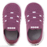 Pink and white indoors/outdoors children's shoes, breathable, skin-friendly, musicBachoo brand, with whistle feature, for all-season wear