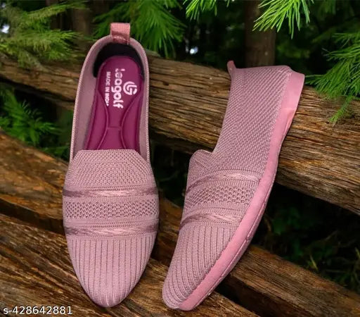 Pink sandals with straps