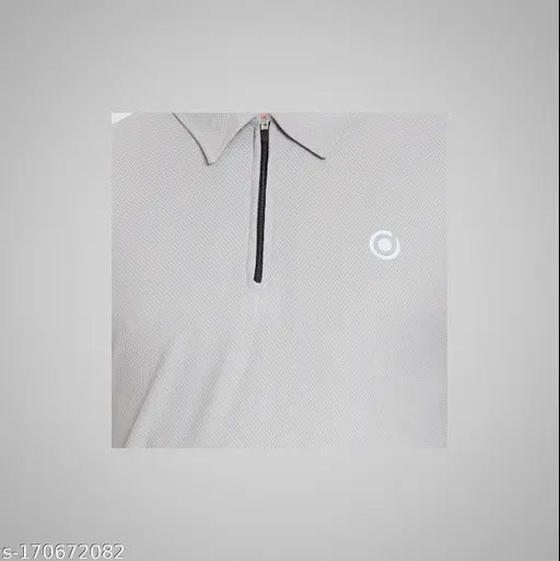 Black or Gray FASHA Men's Full Sleeve T-Shirt, regular fit, casual style, printed pattern. Soft polyester material ensures comfort during all seasons. Durable and anti-fading treatment for long-lasting color. Available in sizes S, M, L, XL. Made in India