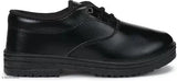 Black casual sneakers, boys' kids' sports shoes