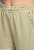 Black lycra blend trousers, regular fit, women's wear