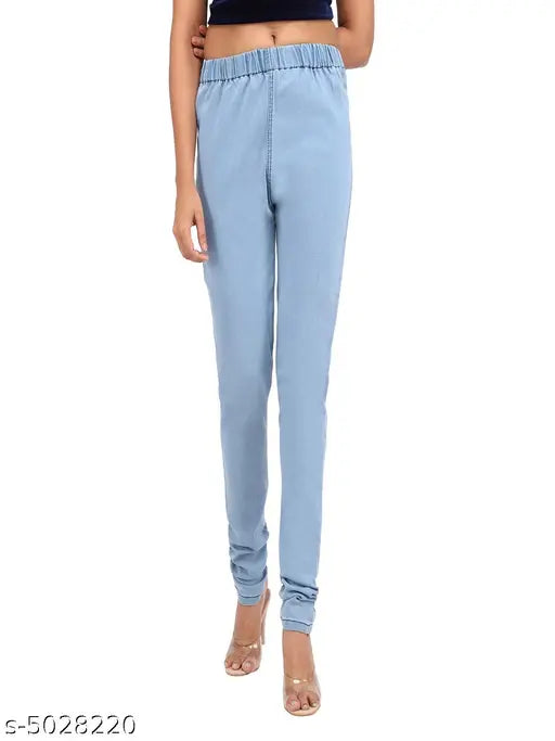 Limited time offer: Trendy black & blue denim skinny fit jeans for women, perfect everyday style