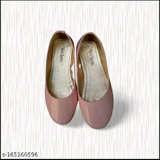 Red synthetic ballerina for girls partywear, slip-on design, size 18-24 months, handcrafted in India