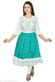 Rayon printed kurti sharara set in Sea green & Pink, ideal for festivals and daily wear. Anarkali gown for women made from premium quality pure cotton fabric. Sizes: M, L, XL. Made in India