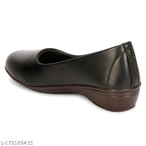 Synthetic leather, solid ladies heel, latest design Indian slip-on official belly (IND-4, IND-5, IND-6, IND-7, IND-8)