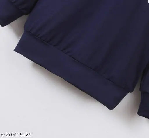 Wool printed sweater for kids aged 0-6 years, attractive colors and long sleeves