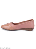 Patent leather ballerinas for women - solid design in various colors: red, beige, tan, white, blue, green, peach, pink, grey