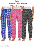 Women's casual pajamas set, summer sleepwear, 3 piece pack