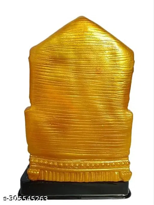 Multicolor, heavy base Polyresin Sheetala Mata statue [7.5 inches], ideal for home pooja room decor